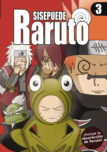 Raruto Sisepuede Tomo 3 = Raruto Tomo 8