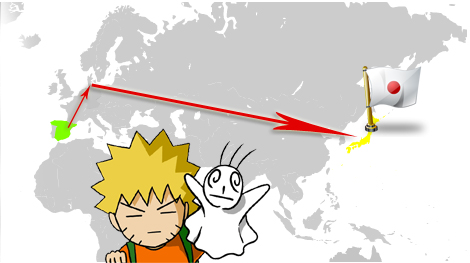 Raruto Viaje a Japón