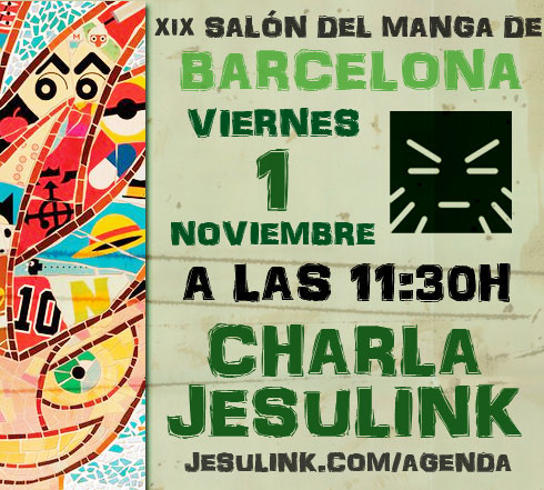 Jesulink visita Salón Manga Barcelona
