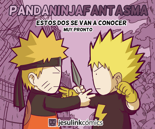 Panda Ninja Fantasma - Crossover Raruto x 5 elementos