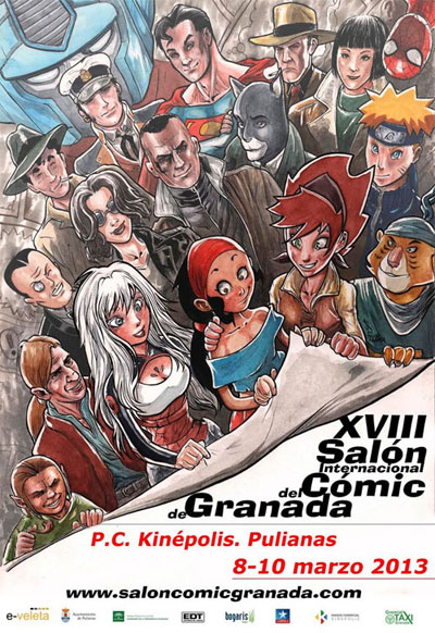 XVIII salón del cómic de Granada