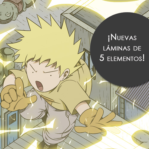 Láminas 5 elementos