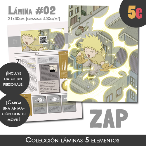 Láminas 5 elementos