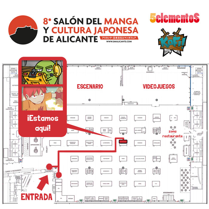 Salón manga Alicante