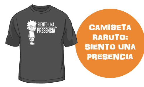 Camisetas Raruto y 5 elementos - Jesulink