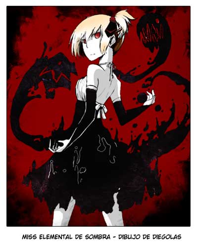 Miss y Mister elemental de sombra y rayo