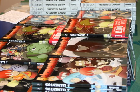 Jesulink visita Granda 2013 - Salón del Cómic - Raruto / 5 elementos