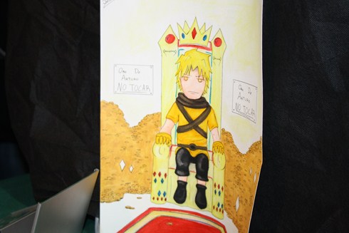 Jesulink visita Granda 2013 - Salón del Cómic - Raruto / 5 elementos