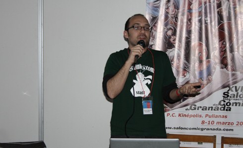 Jesulink visita Granda 2013 - Salón del Cómic - Raruto / 5 elementos