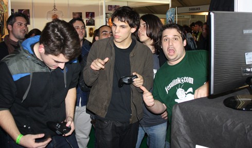 Jesulink visita Granda 2013 - Salón del Cómic - Raruto / 5 elementos