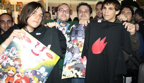 Jesulink visita Granda 2013 - Salón del Cómic - Raruto / 5 elementos