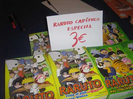 Foto de Raruto en Expomanga de Madrid