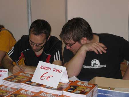 Foto de Raruto en Expomanga de Madrid