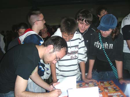 Foto de Raruto en Expomanga de Madrid