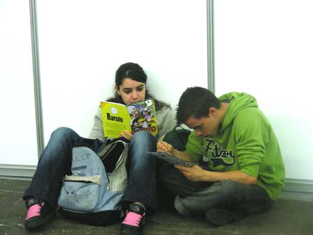 Foto de Raruto en Expomanga de Madrid