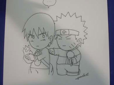 Foto de Raruto en II Salï¿½n del Manga de Valencia 2008