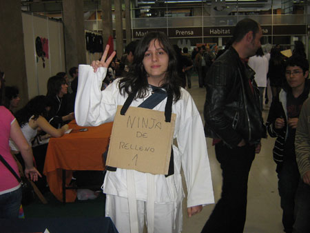 Foto de Raruto en III Salï¿½n del Manga de Valencia 2009
