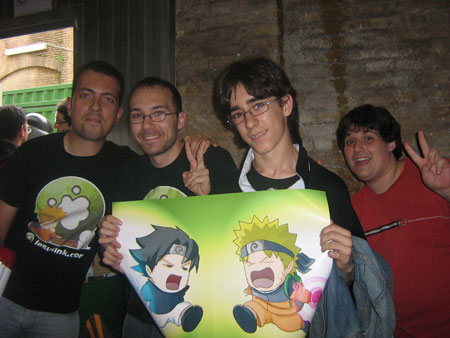 Foto de Raruto en Expomanga de Madrid