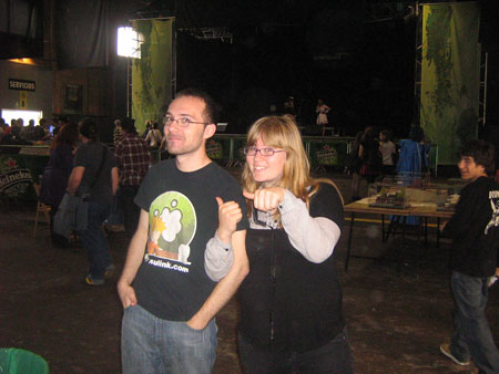 Foto de Raruto en Expomanga de Madrid