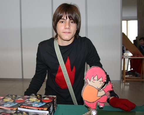 Jesulink en el X salón del manga de Valencia