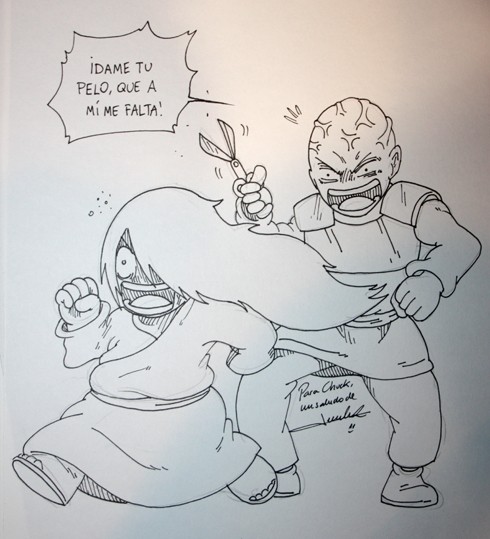 Jesulink en el X salón del manga de Valencia