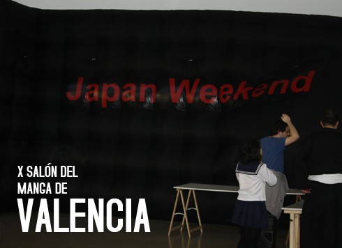 Jesulink en el X salón del manga de Valencia