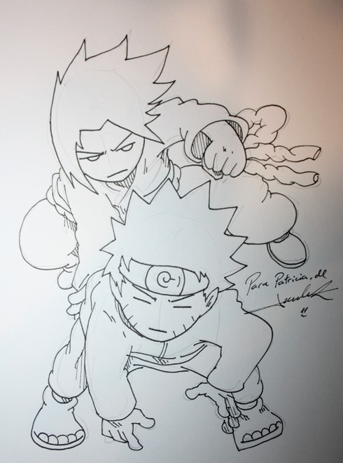 Jesulink en el X salón del manga de Valencia