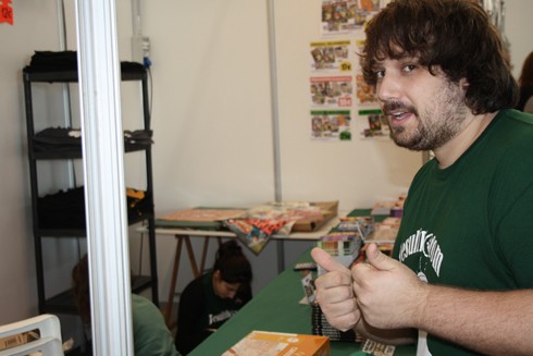 Jesulink en el X salón del manga de Valencia