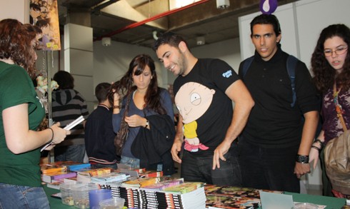 Jesulink en el X salón del manga de Valencia