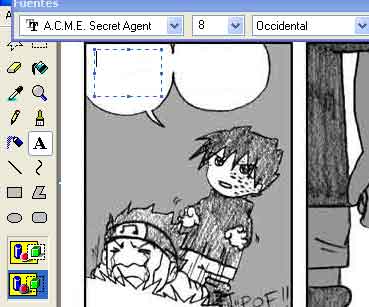Taller de Manga. Márgenes.