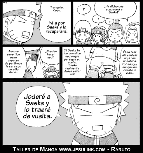 Taller de Manga. Cómo hacer un guion