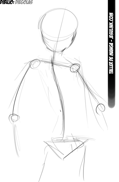 Taller de Manga. Cómo dibujar una chica Manga.