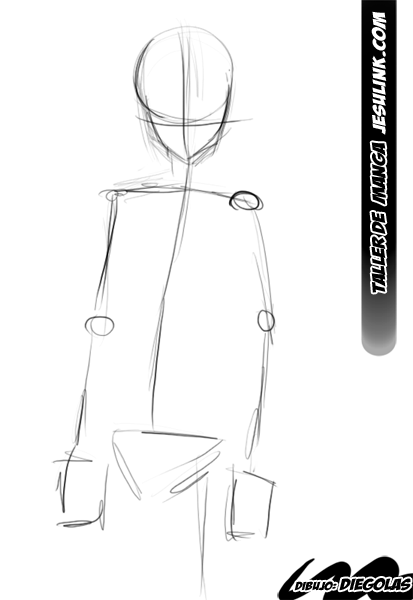 Taller de Manga. Cómo dibujar un chico Manga.