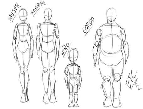 Taller de Manga jesulink personajes mutante