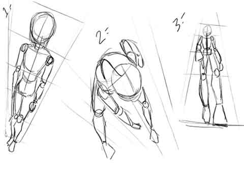 Taller de Manga jesulink personajes mutante