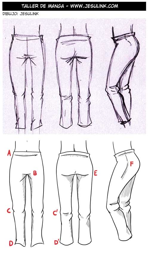 Cómo dibujar ropa y pliegues - Jesulink.com Cómo dibujar ropa y pliegues - Jesulink.com